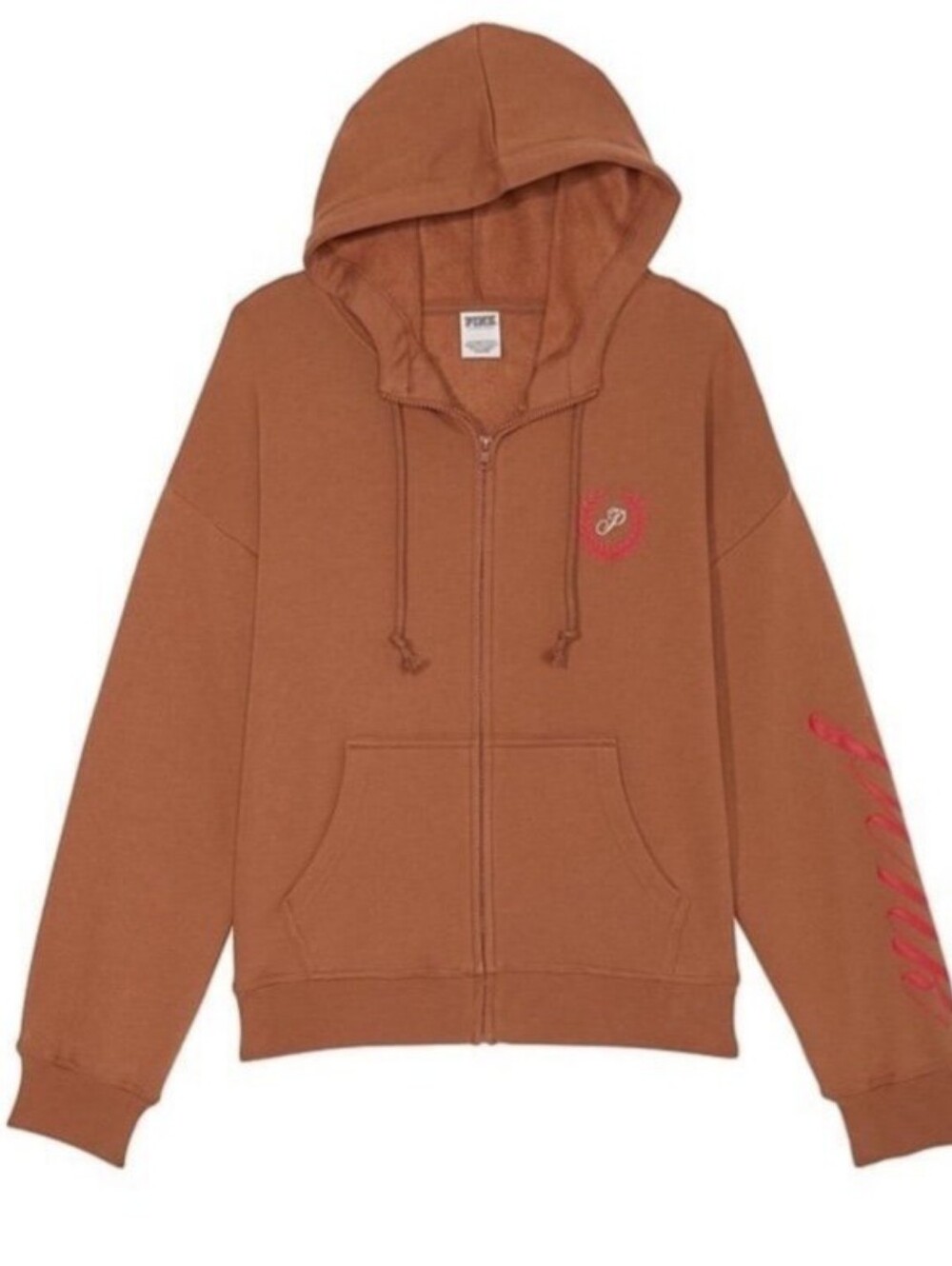 PINK Victoria's Secret Laurel Wreath Fleece Hoodie